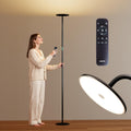 chiphy 60W Torchiere Floor Lamp, Sky LED Floor lamp, 76'' Height Adjustable, 10-Level Brightness & Color Temperature, 360° Adjustable…