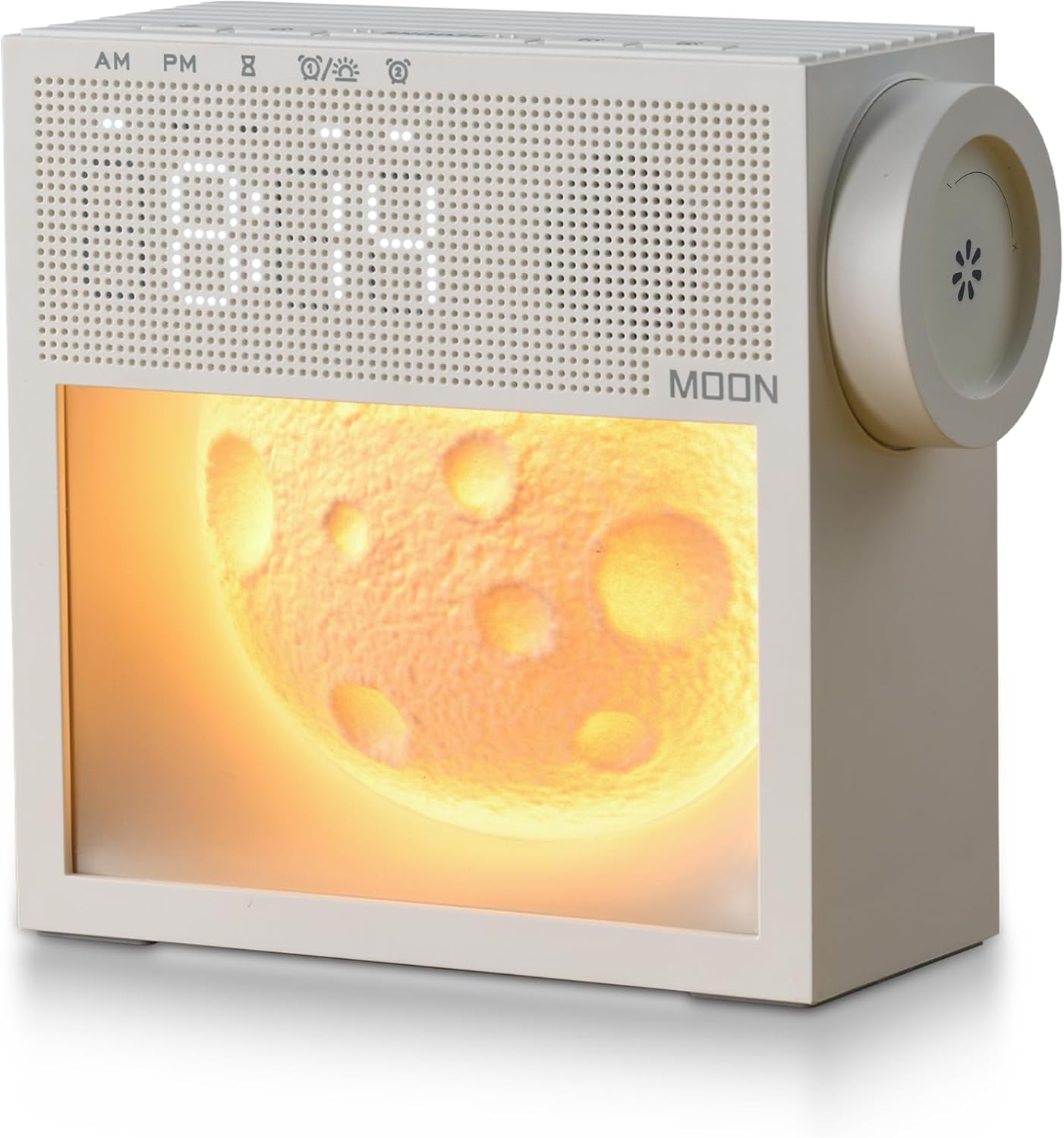 BokefoPersonalCare Sunrise Alarm Clock and White Noise Sound Machine with 20 Soothing Sounds Moonlight Night Light Dual Alarms Bedroom Deco…