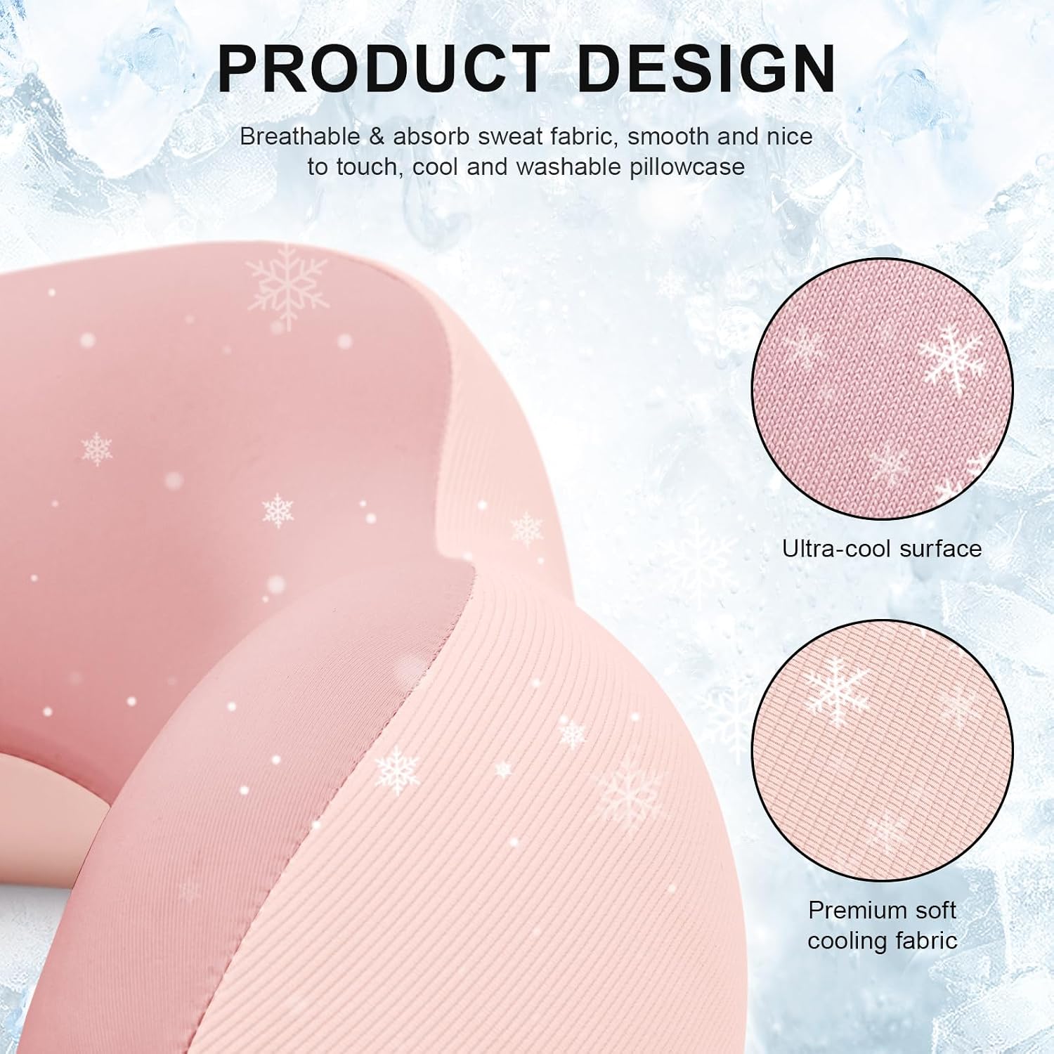 Urnexttour Travel Pillow for Airplane Memory Foam Neck Pillow, Soft & Support Travel Pillow for Travelling, Sleeping Rest, Car, Train and H…