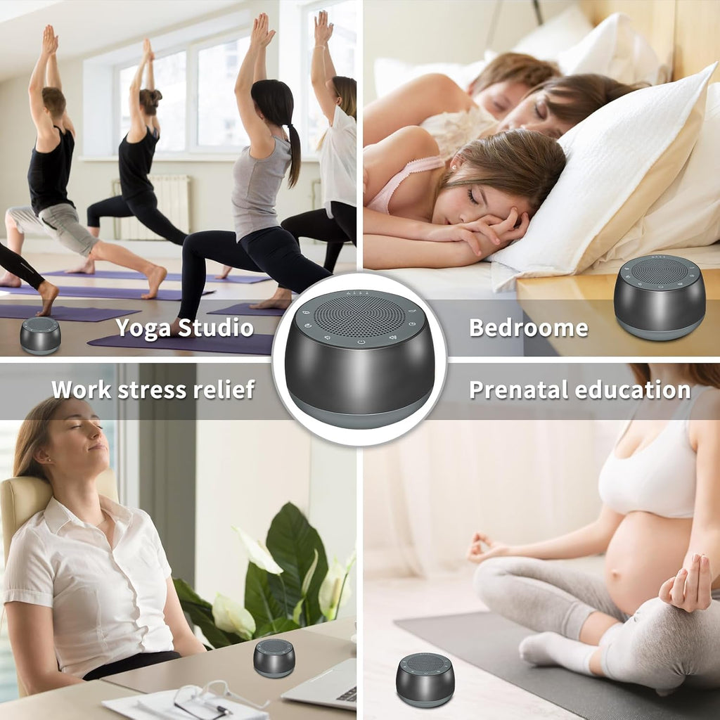 Winish Meditation Sound Machine, Electric Tibet Singing Bowl Machine Frequency Healing Devices,256HZ-432HZ-528HZ Tones Singing Bowl Frequenc…