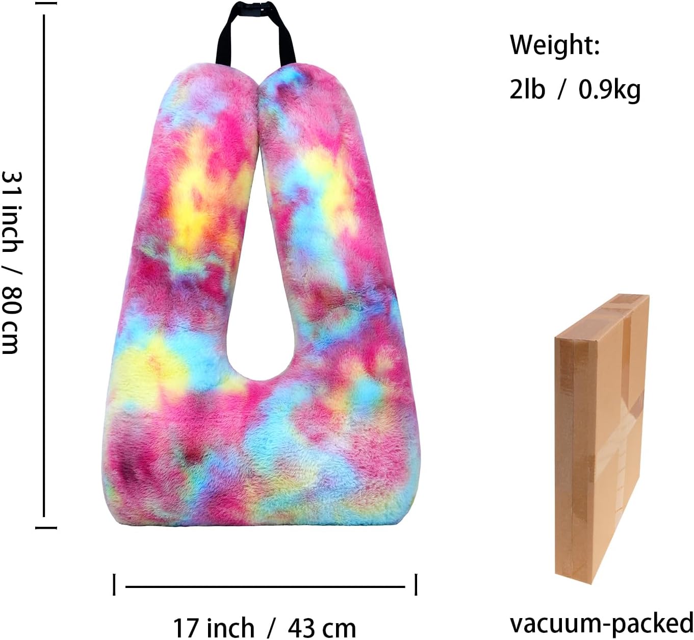 Atablyn-Foryourdailylife Car Pillow - Soft Adult and Child Car Sleeping Neck Head Support H-Shape Travel Pillow Cushion Car Seat Safety Cot…