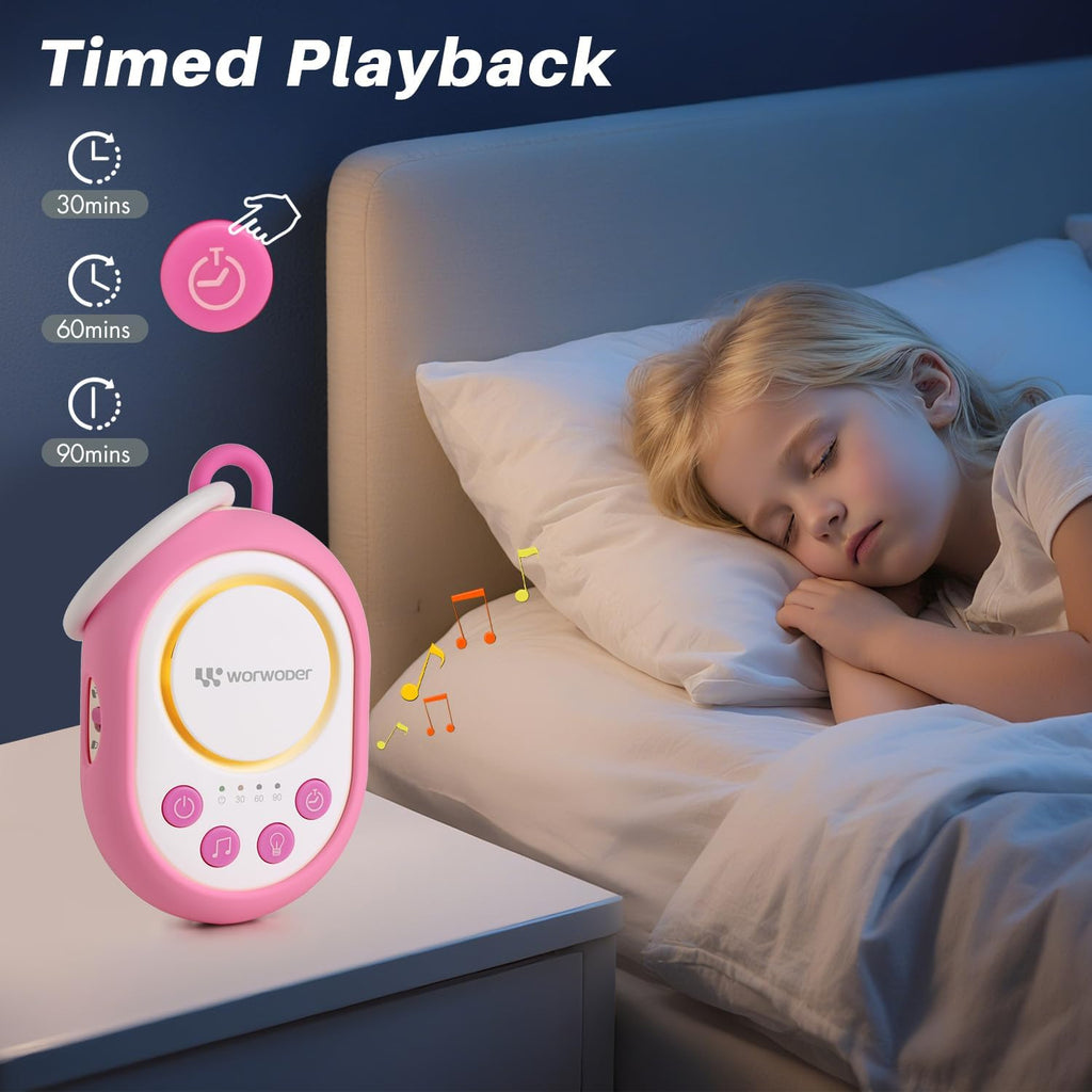 2026 Mom's Choice Awards | White Noise Sound Machine Baby with Night Light, 20 Soothing Sounds, 22 Hours Battery Life, Travel, Registry…