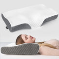 Zamat Memory Foam Pillow for Neck, Adjustable Ergonomic Cervical Sleeping, Orthopedic with Washable Cover, Bed Pillows Side, Back, Stomach…