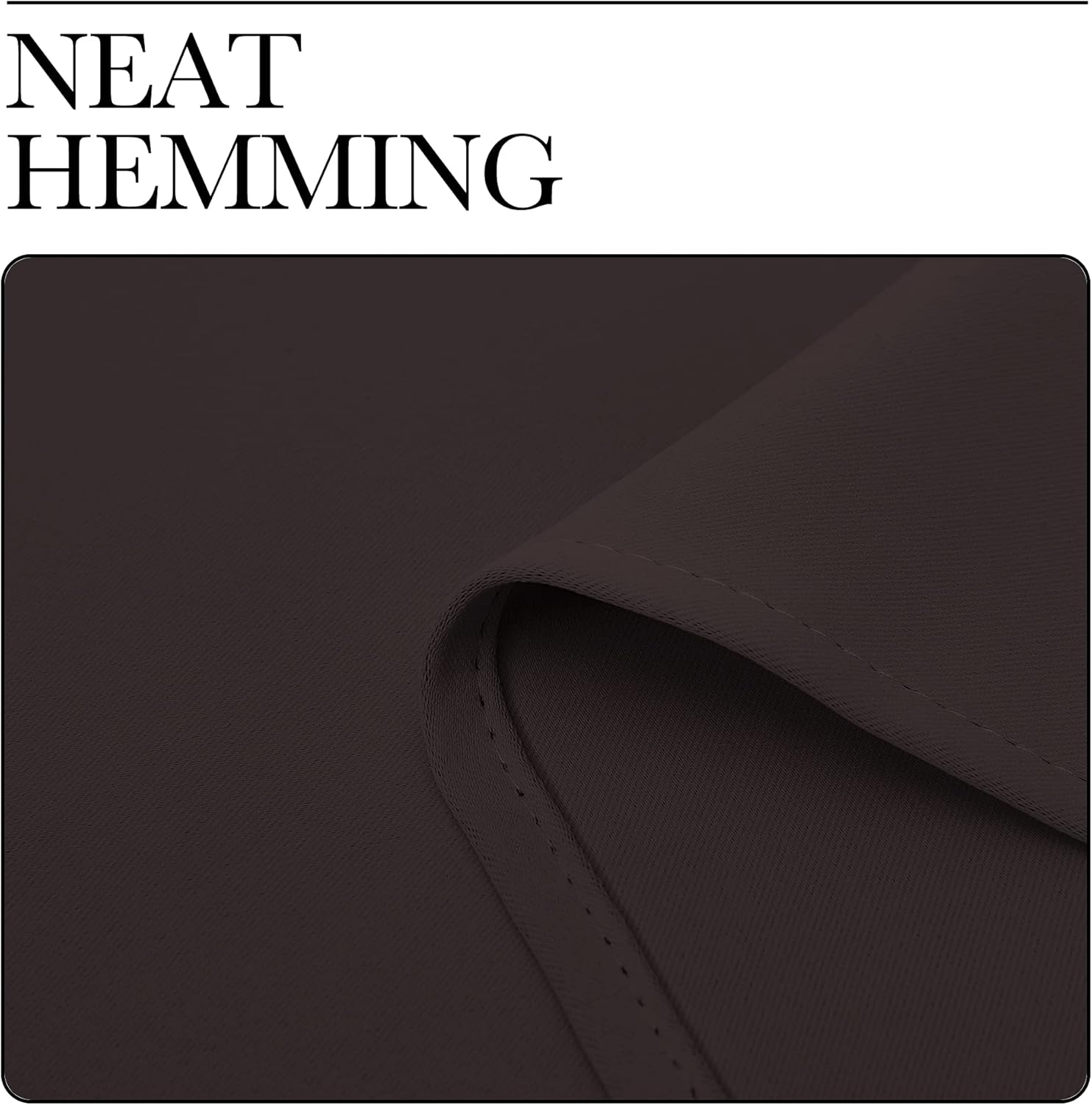 NICETOWN Blackout Curtain Panels for Living Room - (Toffee Brown Color) 42x63 Inch, 2 Panels Set, Thermal Insulated Room Darkening…