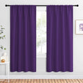 NICETOWN Blackout Curtains for Living Room - Triple Weave Home Decoration Thermal Insulated Solid Rod Pocket Blackout Drapes for…