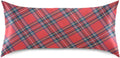 Stewart Tartan Plaid Pillow Covers Silk Pillowcase for Hair and Skin Soft and Smooth Cooling Satin Pillowcase Queen Size Pillow Case for…