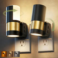 L LOHAS LED Night Lights Plug into Wall, 2 Pack, Plug in Night Light, Soft White/Cool White/Amber, Dimmable Backlit Nightlight with Light…