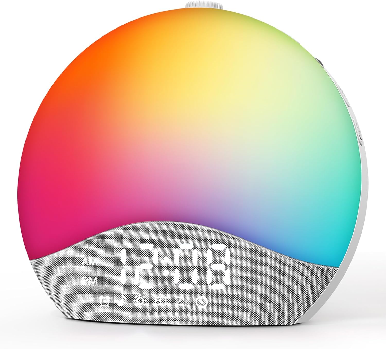 EASYERA Sunrise Alarm Clock Sound Machine, Upgraded Backlit Buttons, 26 Soothing Sounds, White Noise Machine Night Light, Bluetooth…