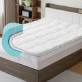 Gembed 4 Inch Memory Foam Mattress Topper Small -Dual Layer 3 Inch Cooling Gel Memory Pad and 1 Inch Pillow Top Mattress Cover for Back Pai…