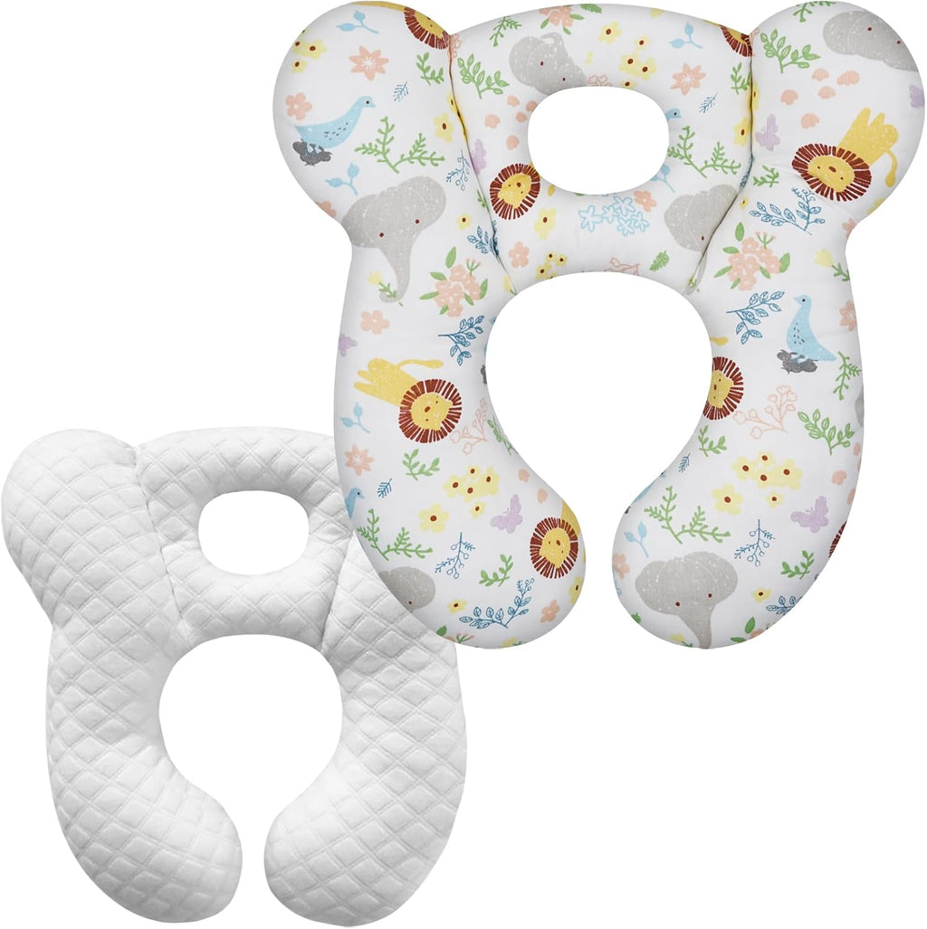 Baby Travel Pillow, Upgrade U-Shape Infant Pillow for Car Seat Pushchair and Stroller, Soft Comfortable Rest Cushion for Kids Newborn and…