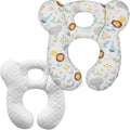 Baby Travel Pillow, Upgrade U-Shape Infant Pillow for Car Seat Pushchair and Stroller, Soft Comfortable Rest Cushion for Kids Newborn and…