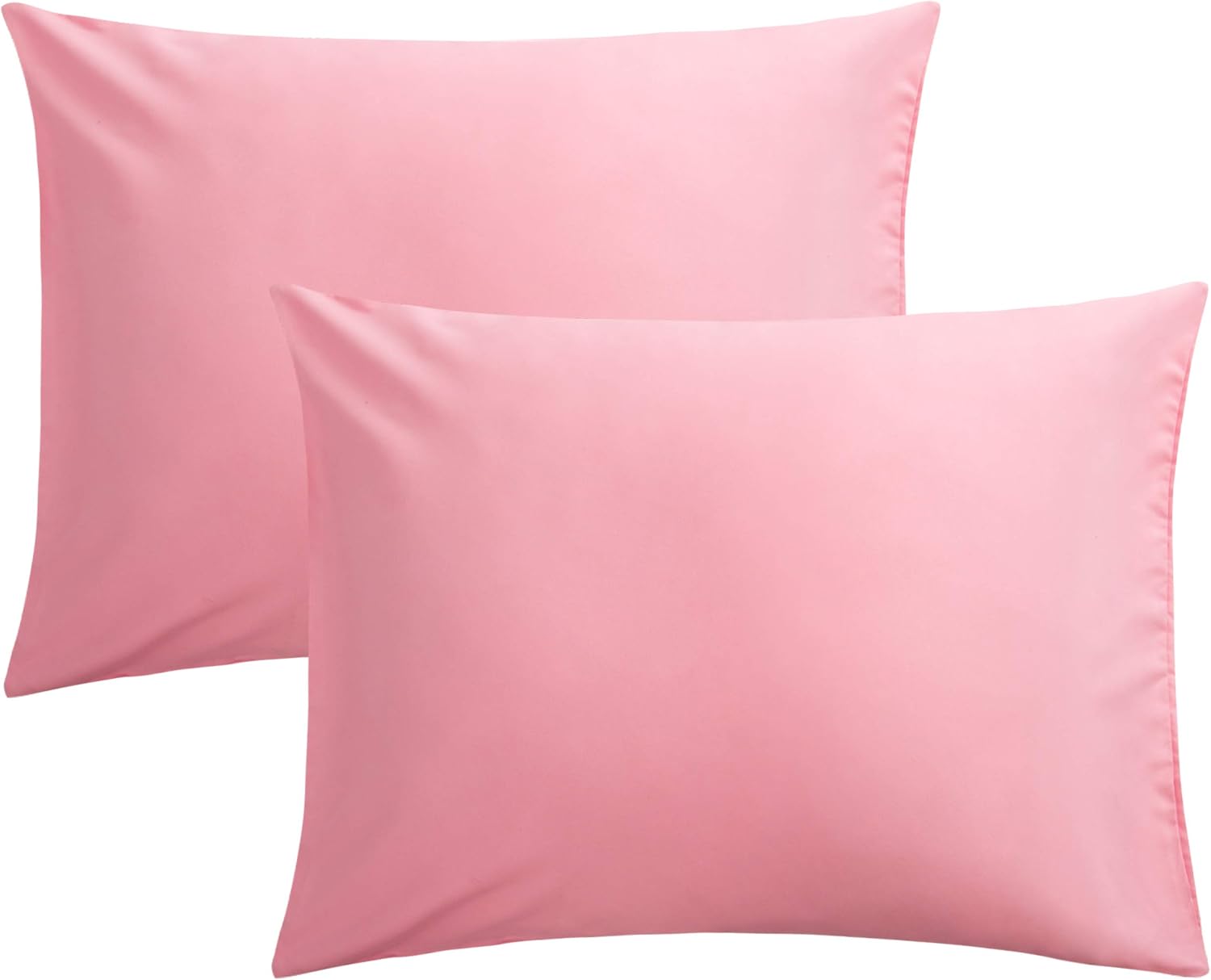 FLXXIE Pillow Cases Standard Size, Soft Microfiber Pillow Covers with Envelope Closure, Wrinkle, Stain Resistant Pillowcases, 2 Piece…