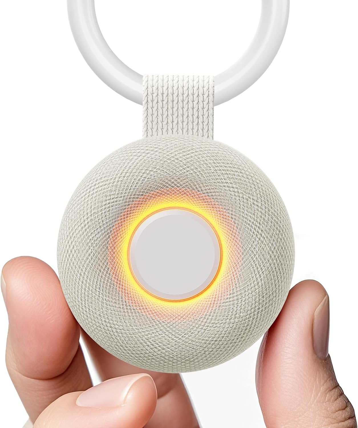 Portable Sound Machine - White Noise Sound Machine for Baby, Travel Donut Sound Machine for Sleep, 15 Soothing Sounds & 7 Colors Night…