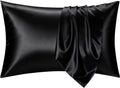Cozyxworld Satin Silky Pillow Cases 2 Pack King Size, Cooling Pillowcase for Hot Sleeper, Fresh Feel Moisture Wicking Pilling Resistant Pil…