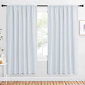 NICETOWN Bedroom Window Curtain Panels - Window Treatment Thermal Insulated Rod Pocket Room Darkening Curtains/Drapes for Patio Door…