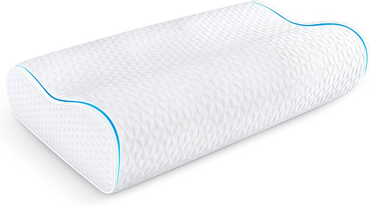 zibroges Pillow 16x24 inches - Hotel Down Bed Pillow for Sleeping, Bed Pillow for Back, Stomach, Side Sleepers 3.5 inches