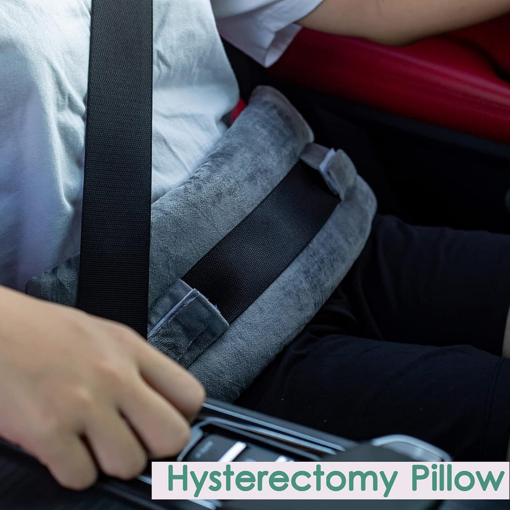 Wumimi-Makelifeeasierthier Mastectomy Pillow Post Surgery Seat Belt Pillow Cushions Pads Protector for Breast Cancer Port Pacemaker Hea…