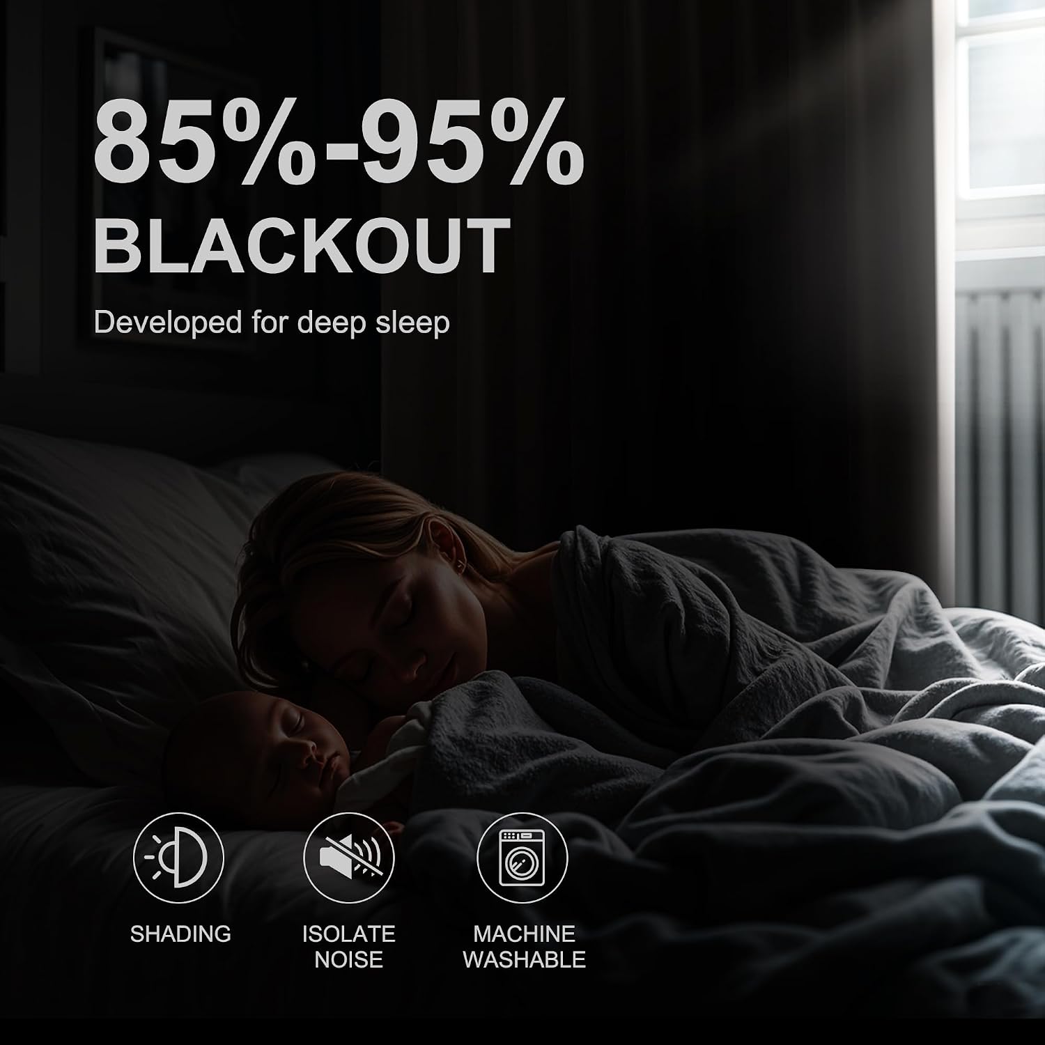 Nicetown Pink Chenille Room Darkening Thermal Insulated Curtains 84 Inch Long for Girls Bedroom, Thermal Insulated Velevet Drapes for Nurse…