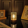 Battery Operated Light with Timer, Adult Night Lights for Bedroom, Mini Lamp for Lndoor Use in Bathroom, Hallway, Glass Decorative Warm…