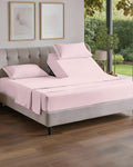 Flex Top Split Head King 4 Piece Sheet Set - Ultra-Soft, Breathable & Cooling Bed Sheets Set - Hotel Luxury Bedding for Women & Men with…