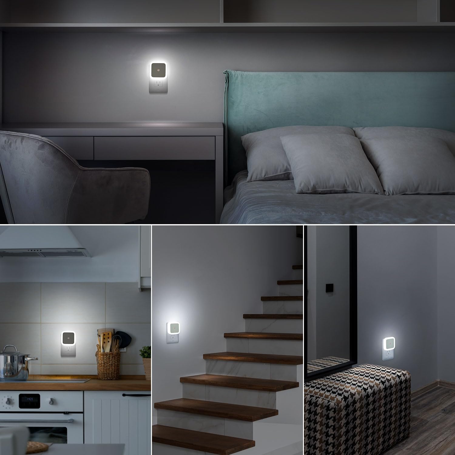 Sujeet Night Light, Night Lights Plug into Wall [4 Pack], Nightlight Led Night Light for Adults, Plug in Night Lights for Adults Bedroom…
