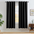 NICETOWN 100% Blackout Window Curtains 72 inches Long 2 Panels Set, Thermal Insulated Grommet Drapes, Room Darkening Curtain for Bedroom…