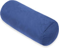 1Middleone 1 MIDDLE ONE Bolster Pillow with Removable Velvet Cover, Round Cylinder Neck Roll Pillow for Head, Back, Leg Support, Decorative…