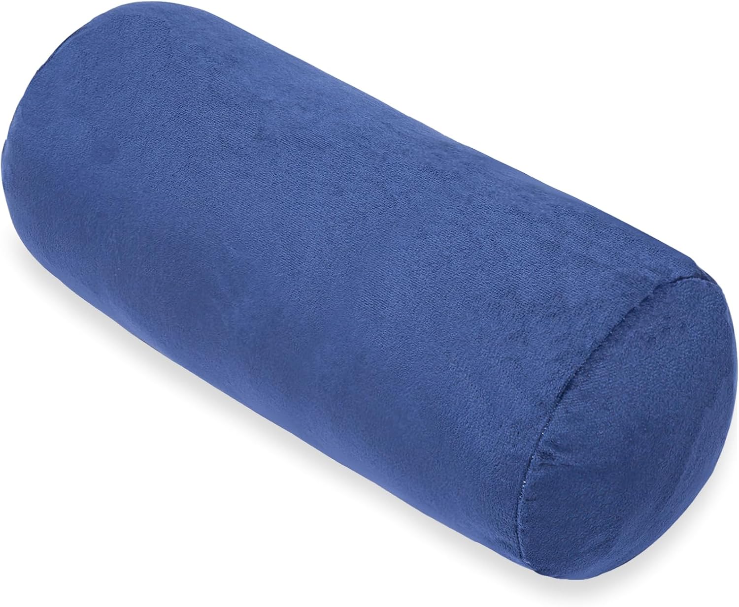 1Middleone 1 MIDDLE ONE Bolster Pillow with Removable Velvet Cover, Round Cylinder Neck Roll Pillow for Head, Back, Leg Support, Decorative…