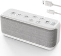 OnLyee White Noise Machine for Office Privacy, USB Rechargeable Sound Machine with 42 Non-Looping Sounds, Auto-Off Timer for Focus, Sleep…