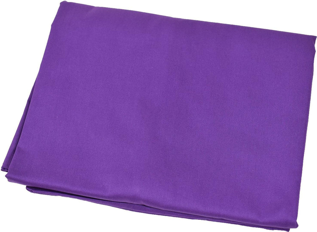 MoonRest ® Wedge Pillow Cover, Easy on/Off Zipper Pillowcase for Bed Wedges Size 24” X 24” X 10” - Purple cotton