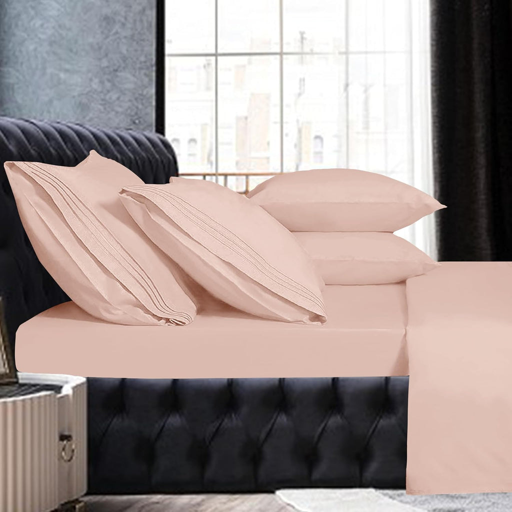 Mocassi Full Sheet Set - Luxury Hotel 1800 Premier Bedding Sheets & Pillowcases - Ultra Soft Breathable & Cooling Bed Sheets - Deep…