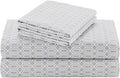 ComfortSpaces Comfort Spaces 100% Cotton Sheet Set Breathable, Lightweight, Soft with 14" Elastic Pocket Fits up to 16" Mattress, All Seaso…