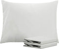 Ntbay Standard Pillowcase Set - 2 Pack Brushed Microfiber 20x26 Pillowcases - Soft, Wrinkle-Free, Fade-Resistant, Stain-Resistant, Light Gr…