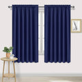 DWCN Blackout Curtains for Living Room Thermal Insulated, Energy Saving & Noise Reducing Bedroom Curtains, Navy, W 70x L 72 Inch, Set of…