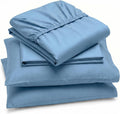 Perupima Peru Pima 415 Thread Count Percal Full Sheet Set - 100% Peruvian Pima Cotton, 4 Piece (Flat, Fitted, 2 Pillowcases) - Cooling, Cri…