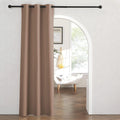 Rybhome RYB Home Blackout Curtains Thermal Insulating Privacy Temporary Door Curtains for Bedroom Closet Doorway Accordion Door Interior Li…