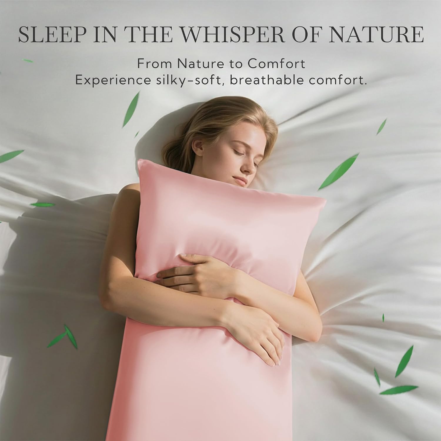 MR&HM King Pillow Cases Set of 2, Cooling Pillow Case for Hot Sleepers 20"x36", Breathable & Moisture Wicking, Soft Envelope Pillowcas…