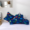 Holawakaka Colorful Dinosaur Plush Reading Pillow for Kids – Backrest Support Pillow with Decorative Pillowcase for Sitting up in Bed, Couc…
