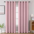 CUCRAF Blackout Curtains 84 inch Length 2 Panels Set, Room Darkening Drapes for Living Room Bedroom, Thermal Insulated Light Blocking…