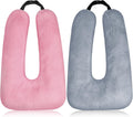 home Barydat 2 Pcs Car Travel Pillow for the Back Seat 28 x 18 in Sleeping Reading Pillows for Long Distance Travel Car Cushion for Kids Ad…