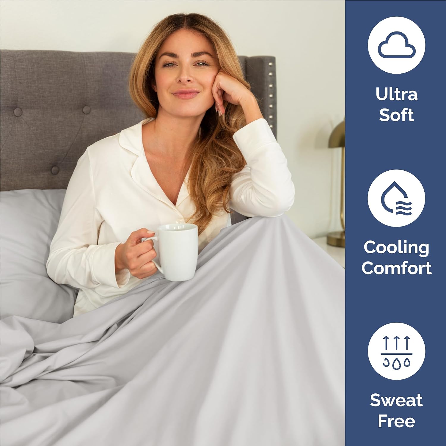 Full Size 4 Piece Sheet Set - Comfy Breathable & Cooling Sheets - Hotel Luxury Bed Sheets for Women & Men - Deep Pockets, Easy-Fit, Soft…