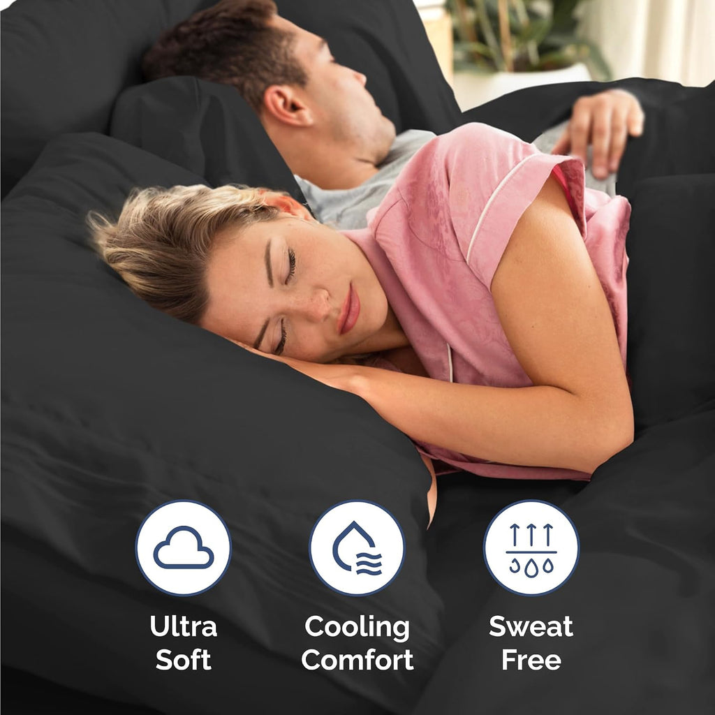 Cal King Size 4 Piece Sheet Set - Comfy Breathable & Cooling Sheets - Hotel Luxury Bed Sheets for Women & Men - Deep Pockets, Easy-Fit…