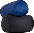 2Pcs Microbead Bolster Tube Neck Bed Body Pillows, 12 x 7 inches Squish Bean Bag Microbead Pillow for Sleeping Home Travel Neck Lumbar…