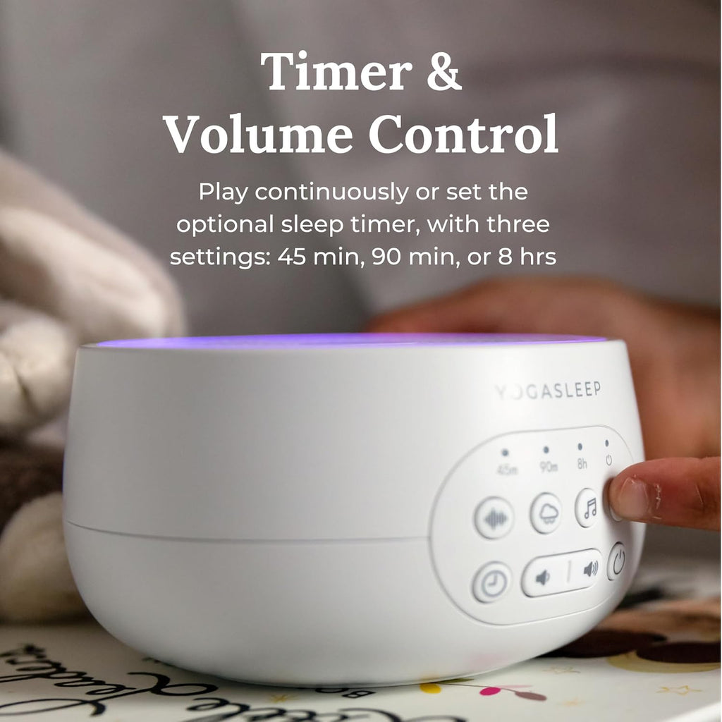 Yogasleep Dreamcenter Multi Sound White Noise Machine with Night Light, Sleep Timer, 26 Soothing Sounds for Travel, Noise Canceling for Off…