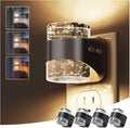 Llohasled L LOHAS LED Night Light, Bubble Night Lights Plug into Wall,4 Pack 3000K/4000k/5000K Adjustable Color Temperature Night Light, Dim…