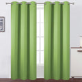 Lemomo Light Green Thermal Blackout Curtains/42 x 95 Inch/Set of 2 Panels Room Darkening Curtains for Bedroom 95 Inch Green