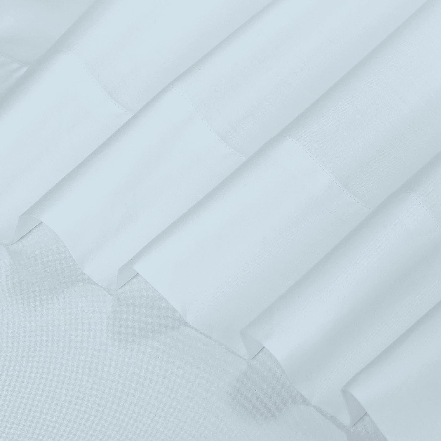 Royalelinens ROYALE LINENS Bamboo Viscose Queen Sheet Set - Cooling Bed Sheet Set - 1 Fitted, 1 Flat & 2 Pillowcase - Fits Up to 16" - Orga…
