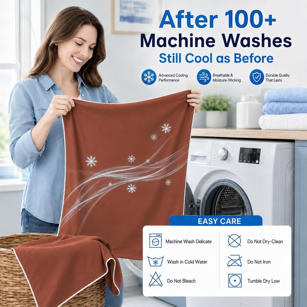 Cieltown Cooling Pillow Cases for Hot-Sleepers: Q-Max ≥0.4 Nylon Spandex Cool-to-Touch for Night Sweats - Waffle Weave for Dry & Com…