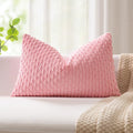 KevinTextile Kevin Textile Valentines Day 14x24 Inch Pillow Cover 1 Pack Boho Decorative Soft Striped Corduroy Lumbar Farmhouse Accent Rect…