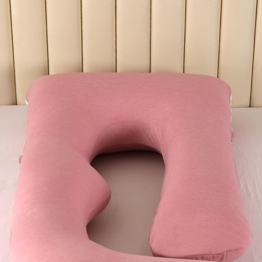 BATTOP Pregnancy Pillow for Sleeping, Maternity Pillow with Cooling Removable Cover, Support for Back, Legs, Belly, Hips for Pregnant…